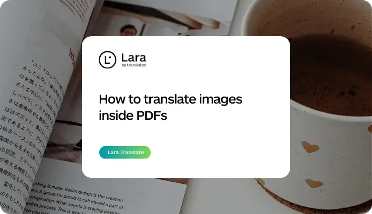 How to Translate Images in a PDF