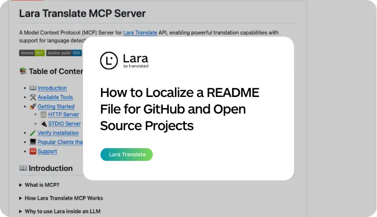 How to Localize a GitHub README Without Breaking Code or Badges