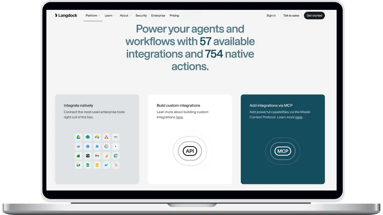 Integrace Překladače Lara + Langdock
