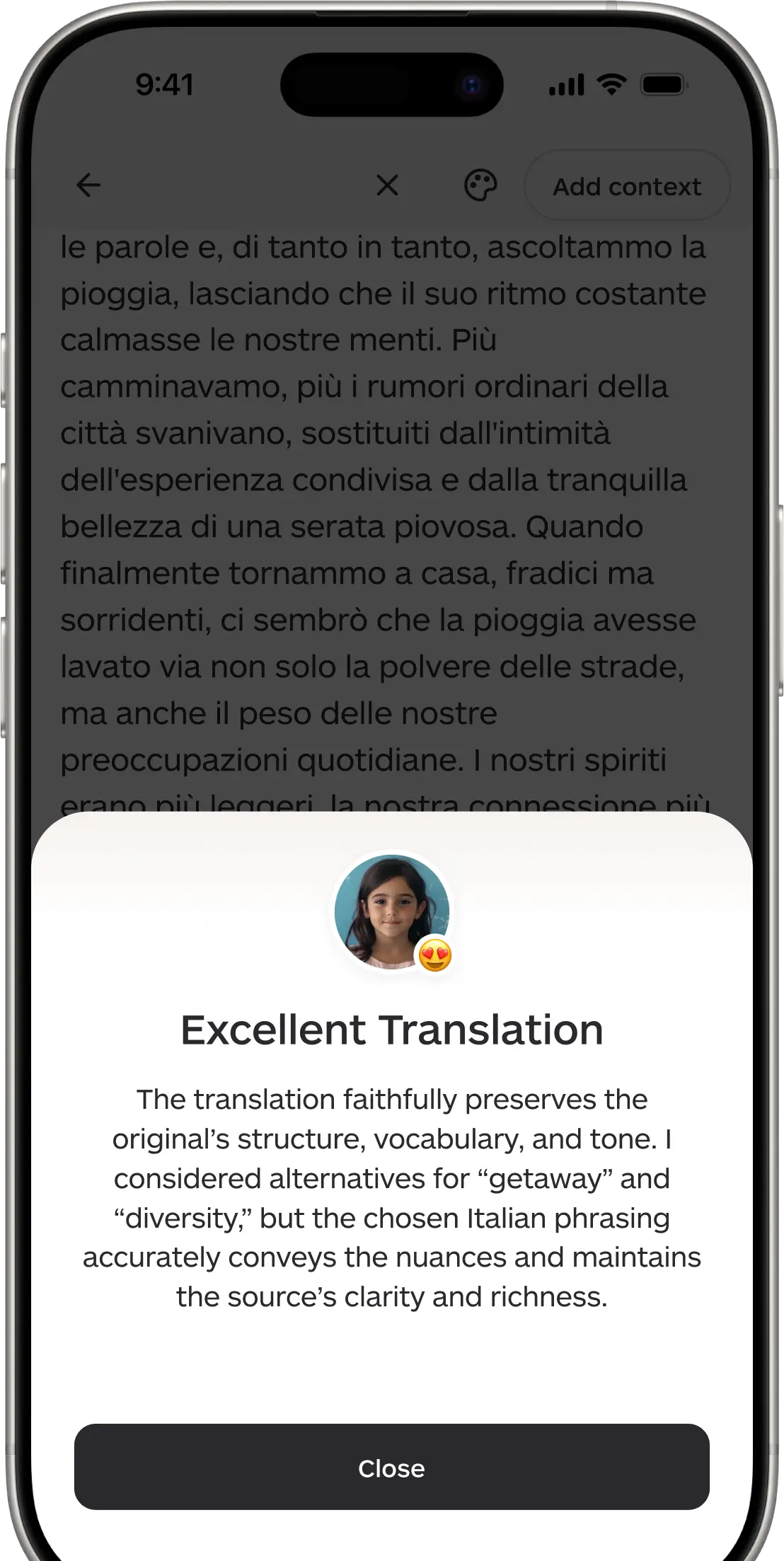 Translation Feedback